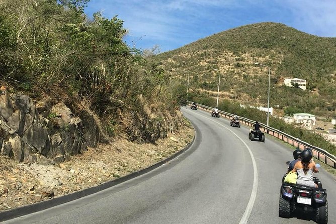For cruise passengers: Guided ATV Tour of Dutch & French St. Maarten - Iguanas, viewpoints, and built-in photo stops