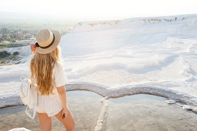 For Cruisers: Beauty of Pamukkale Tour From Kusadasi Port - Walking through Hierapolis after the pools