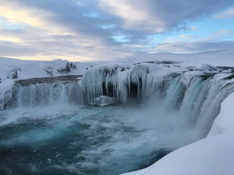 From Akureyri: Lake Mývatn and Godafoss Cruise Ship Day-Trip - Goðafoss: a graceful first stop