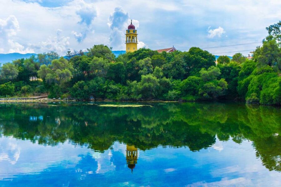 From Argostoli: Kefalonia Shore Excursion Highlights Tour - Agia Efimia, a quieter coastal pause