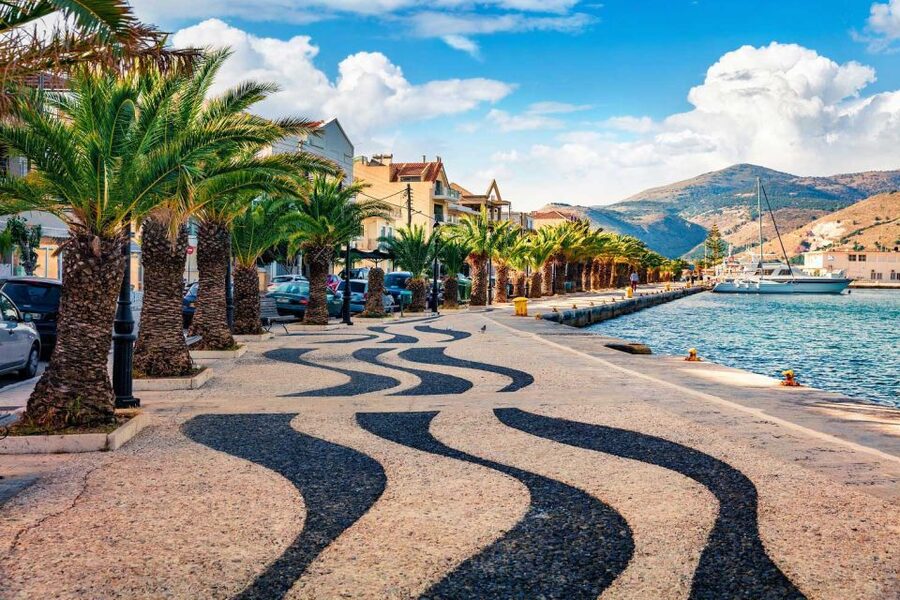 From Argostoli: Kefalonia Shore Excursion Highlights Tour - Meeting your guide at Argostoli port