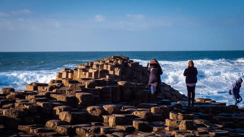 From Belfast: Full-Day Giant's Causeway Shore Excursion - Dunluce Castle and the first coastal views