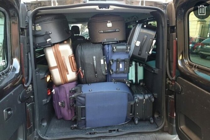 From Civitavecchia Cruise Port to FCO 1-8 People - A vehicle suited to one person or eight