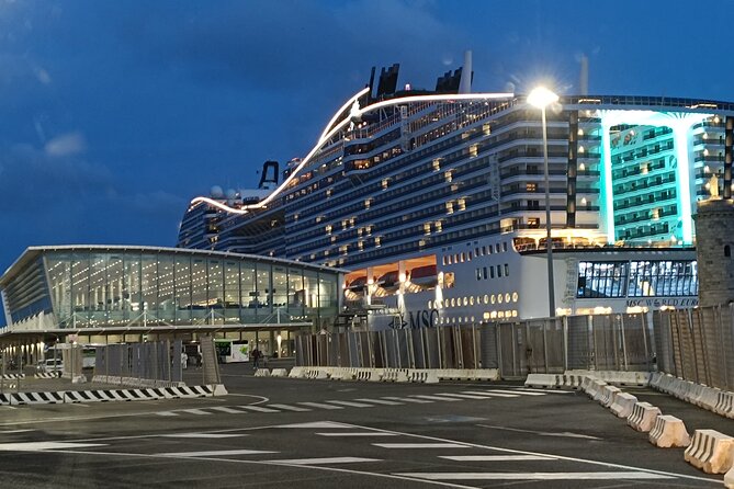 From Civitavecchia Cruise Port to FCO 1-8 People - Getting the timing right for your flight