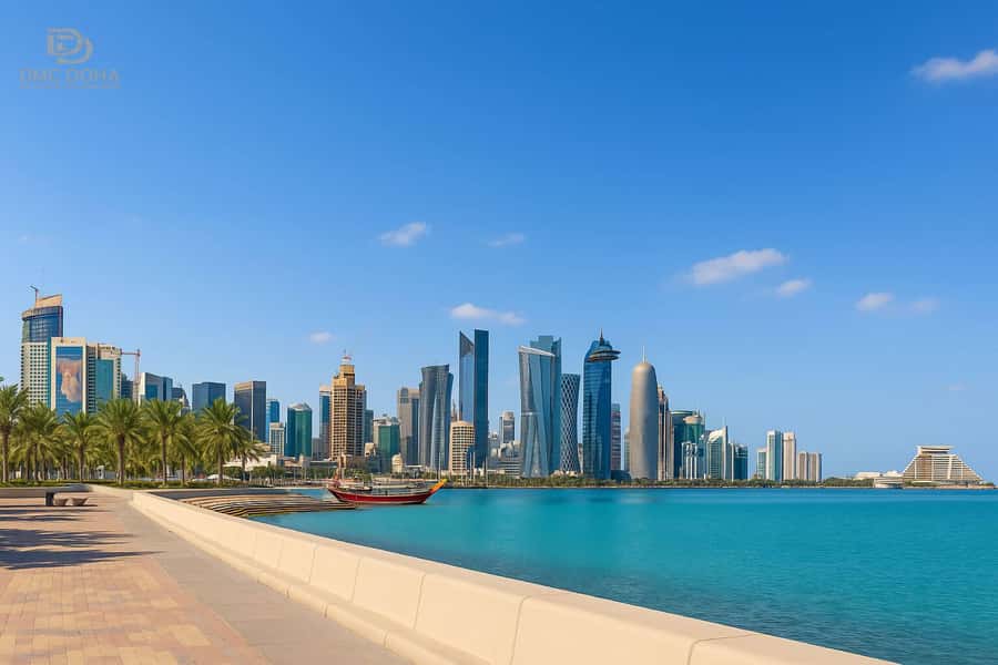 From Doha Cruise Terminal: 4 Hours Doha City Highlights Tour - The Corniche and West Bay skyline