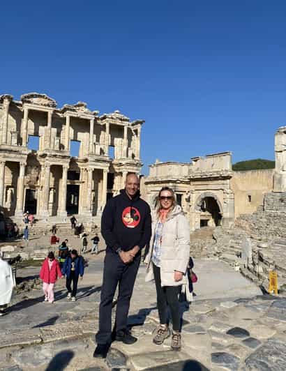 From Kusadasi: Daily Ephesus Tour for Cruise Passengers - Walking through Ephesus from the Odeon to the Great Theater