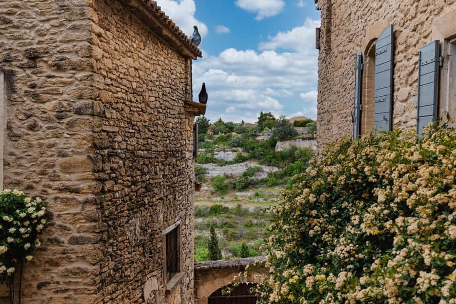 From Marseille Cruise Port: Luberon Villages - Lourmarin, a graceful first stop