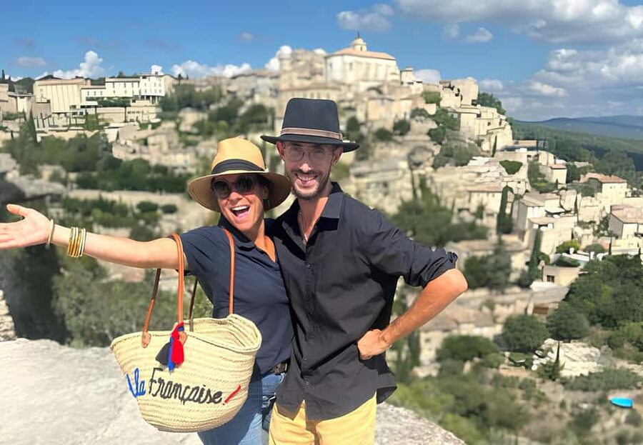 From Marseille Cruise Port: Luberon Villages - Roussillon, where Provence turns ochre