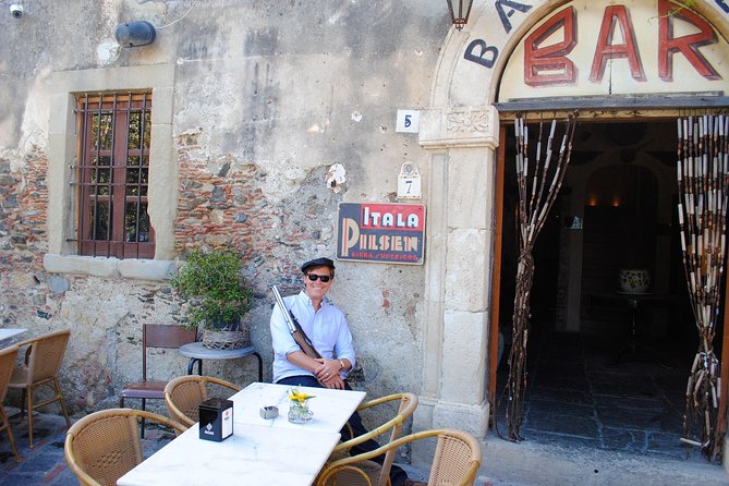 From Messina Cruise Terminal: Private Godfather tour + Lunch - Bar Vitelli and the most recognizable movie setting