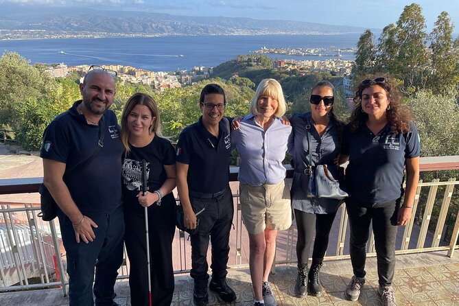 From Messina private excursion Savoca Taormina Castelmola Messina - Castelmola at 530 meters above the coast