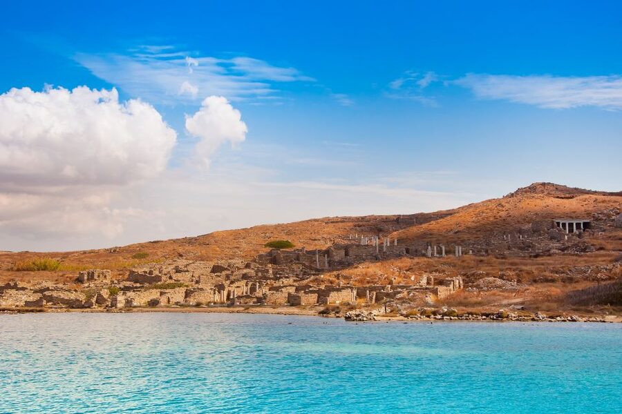 From Mykonos Cruise Port: Delos Guided Tour - The 10-minute sea bus from Mykonos port