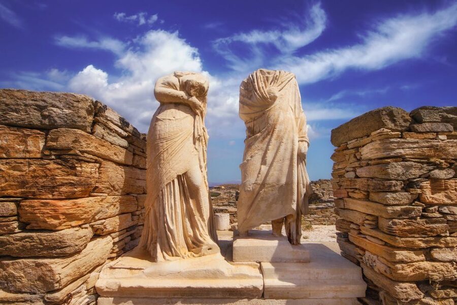 From Mykonos Cruise Port: Delos Guided Tour - One hour to explore Delos on your own