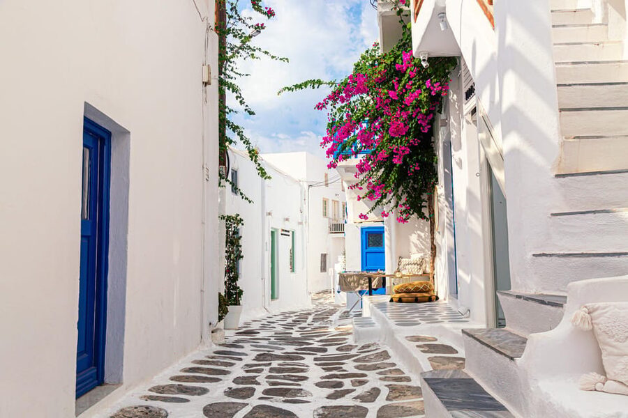 From Mykonos Cruise Port: Old Town Visit and Beach Getaway - Leaving Elia for Mykonos Old Town