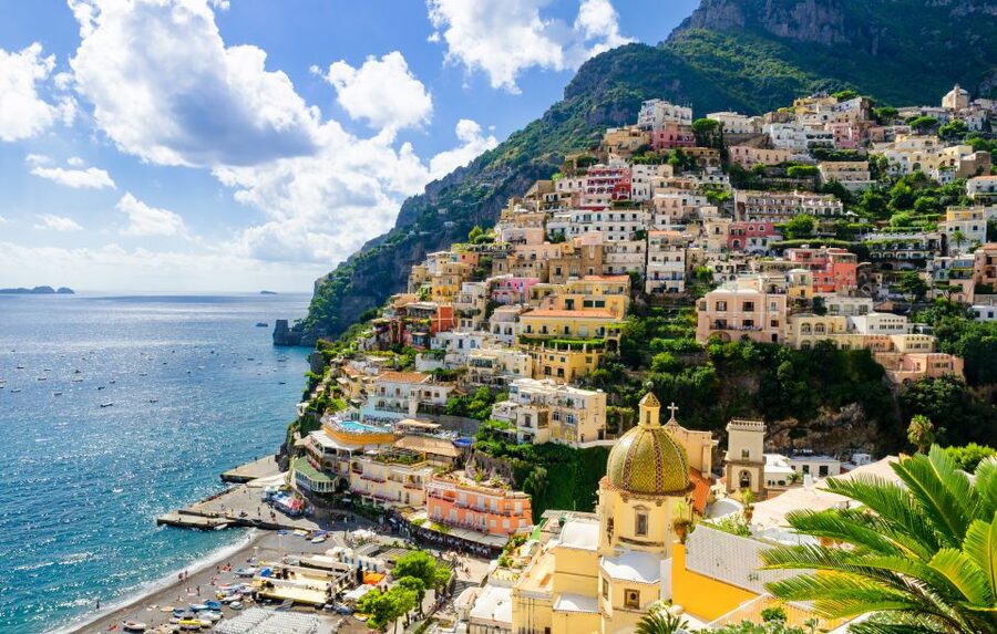 From Naples: Shore Excursion to Positano, Amalfi and Ravello - Positano, where the houses run down to the sea
