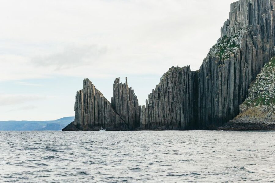 From Port Arthur: Tasman Island Wilderness Cruise - The crew and commentary
