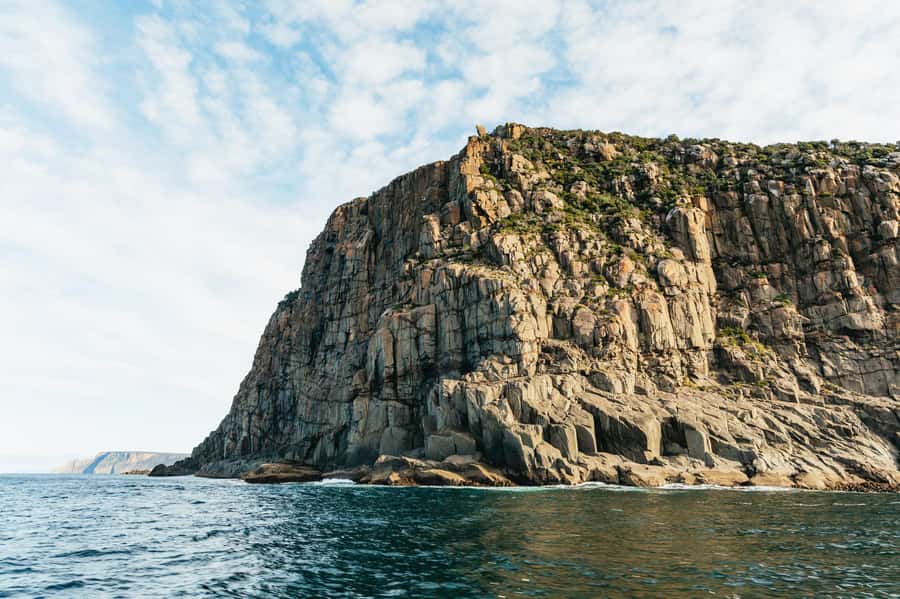 From Port Arthur: Tasman Island Wilderness Cruise - Cape Pillar and the tallest cliffs
