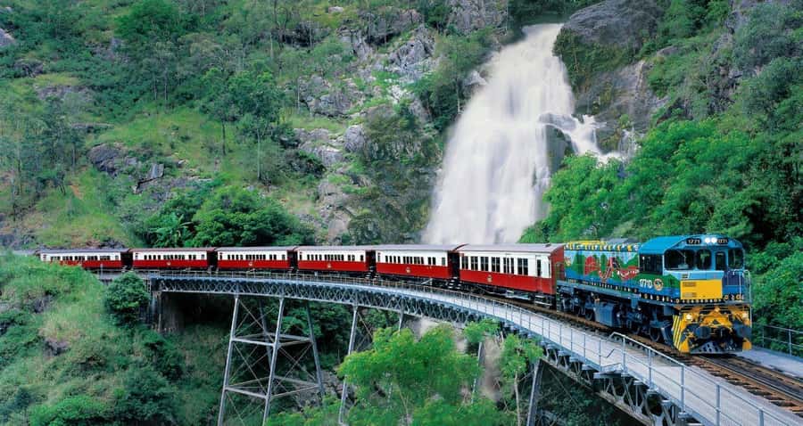 From Port Douglas: Hartley's Crocodile Park, Skyrail & Train - The Kuranda Scenic Train: a slower way home