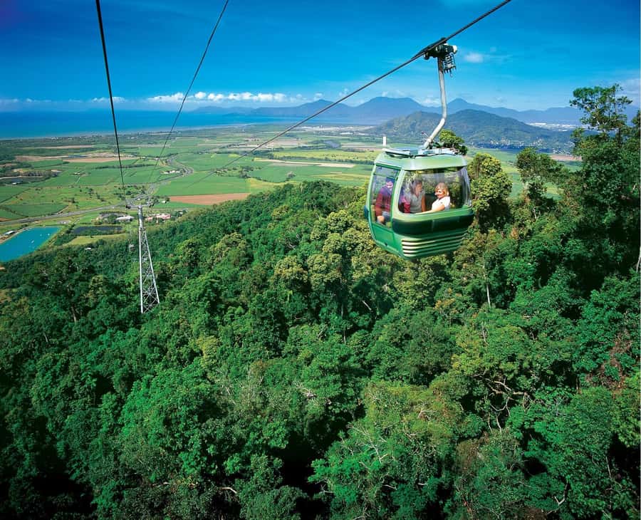 From Port Douglas: Kuranda Tour with Skyrail & Scenic Train - Riding Skyrail above the World Heritage rainforest
