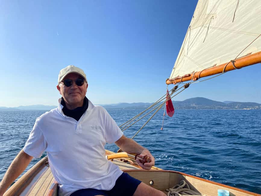 From Port Grimaud: Half-Day Classic Yacht Sailing Experience - Saint-Tropez views from the water
