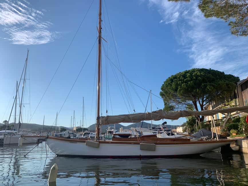 From Port Grimaud: Half-Day Classic Yacht Sailing Experience - What the four-hour timing feels like