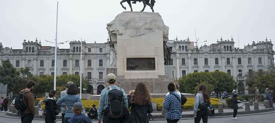 From Port of Callao: Lima Sightseeing Tour - San Francisco and the catacombs beneath Lima