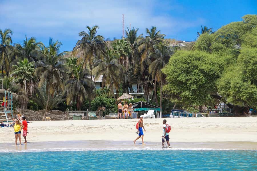 From Port of Praia: Island Tour for Cruise Ship passengers - Tarrafal beach gives the day its breathing room