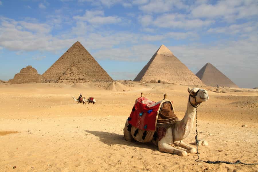 From Port said: Pyramids, Lunch Cruise, & Papyrus Institute - The Sphinx and Valley Temple