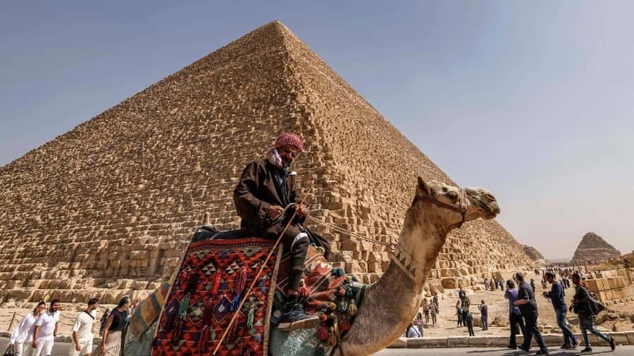 From Port said: Pyramids, Lunch Cruise, & Papyrus Institute - The long road between Port Said and Giza