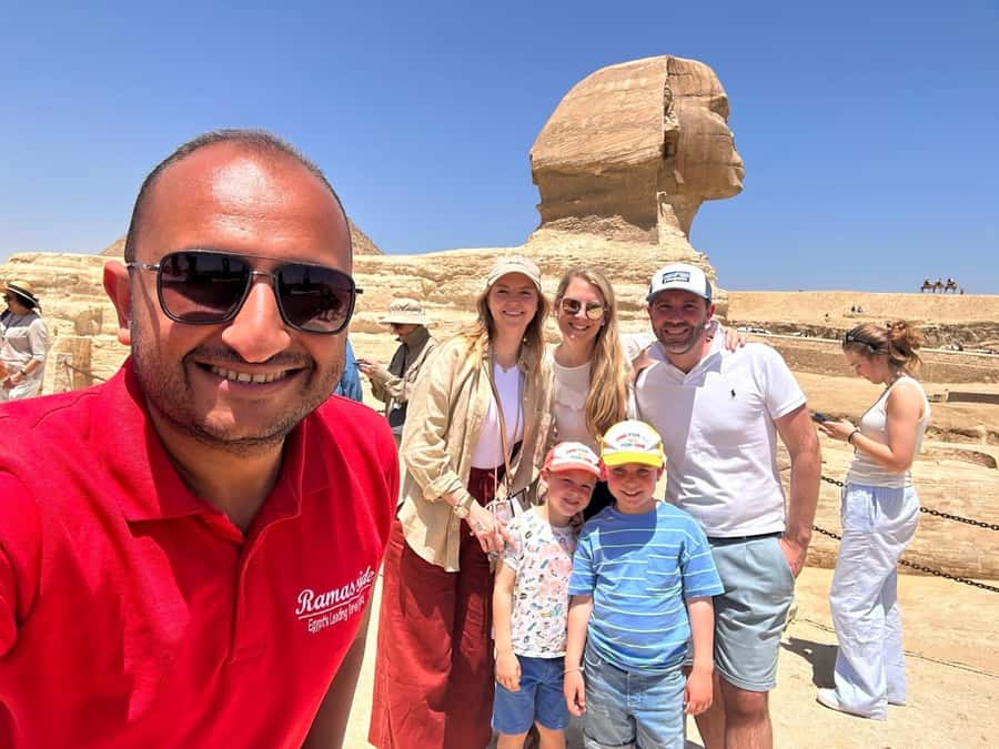 From Port Said: Trip to Cairo The Pyramids from Portsaid - The Sphinx and Valley Temple