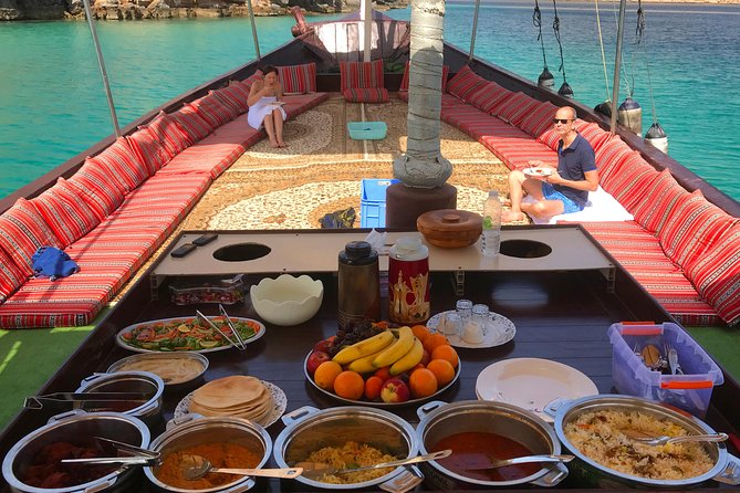 Full Day Dhow Cruise to Khor Sham with lunch & Snorkeling (Shore excursions) - What lunch and refreshments add to the value