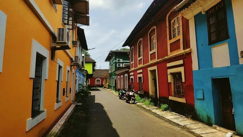Goa Shore Excursions: Highlights of Goa - Fontainhas: Panaji’s colorful old quarter
