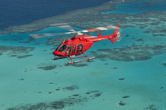Great Barrier Reef or Rainforest Scenic Flights from Port Douglas - Why the reef looks different from a helicopter