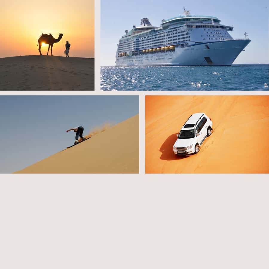 Half-Day Desert Safari For Cruise Ships Passngers. - Five minutes on a camel at the Arabian camp