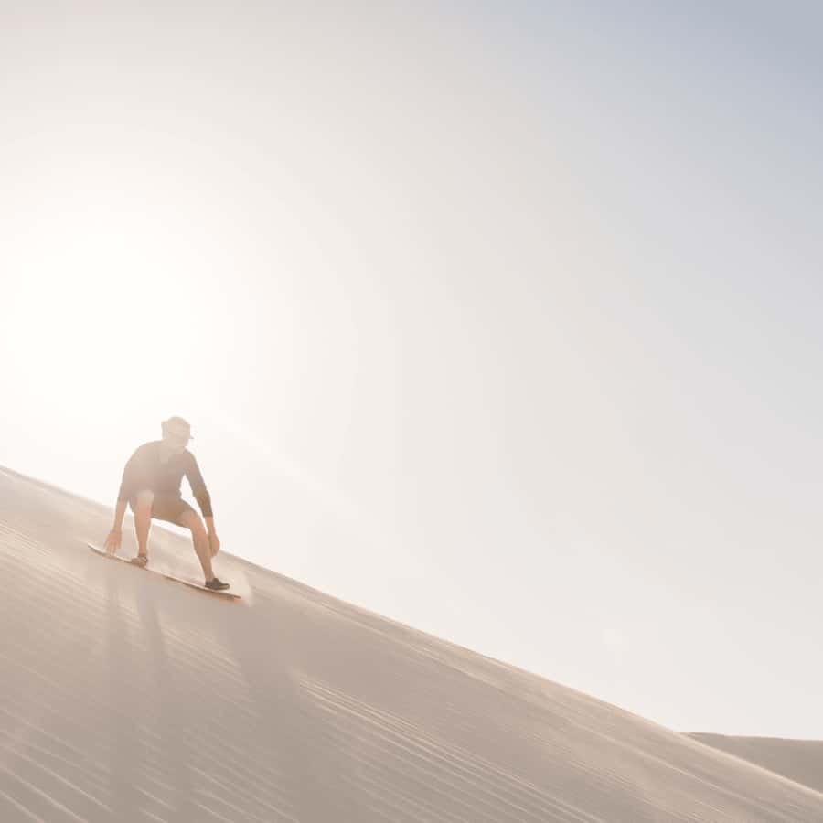 Half-Day Desert Safari For Cruise Ships Passngers. - The Inland Sea near Qatar’s Saudi border