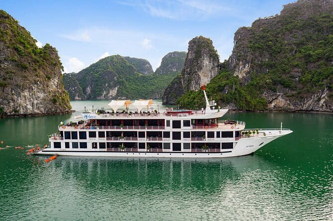 Halong Bay Shore Excursion: Full Day Cruise Tour from Cruise Port - Vietnamese lunch on board