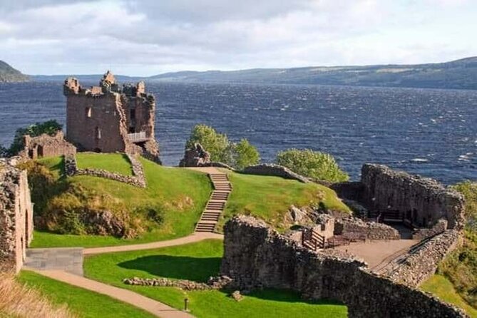Invergordon Shore Excursions: Loch Ness, Culloden, Cawdor & More - Urquhart Castle above Loch Ness