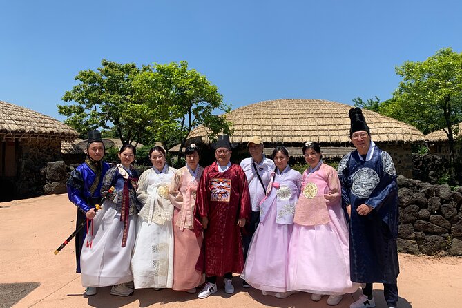 Jeju bus tour with professional English guide for cruise customer - Seongeup Folk Village offers a look at older Jeju