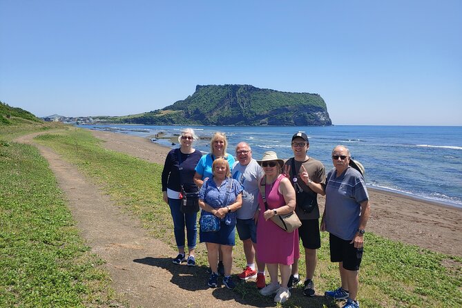 Jeju bus tour with professional English guide for cruise customer - Seopjikoji brings open coast and a short walk