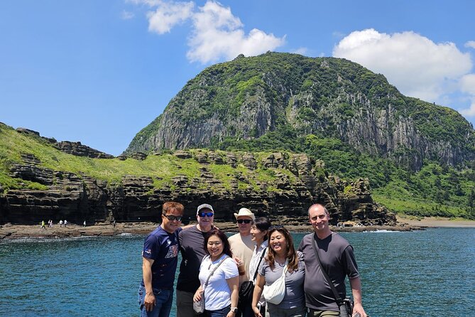 Jeju Private Day Tour with Jeju Cruise Terminal Pickup - Gwangchigi Beach and the view back to Seongsan