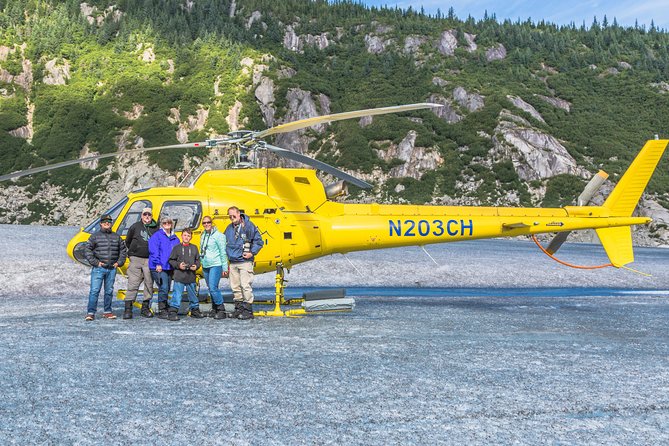 Juneau Shore Excursion: Helicopter Tour and Guided Icefield Walk - Taking off from Juneau for Herbert Glacier
