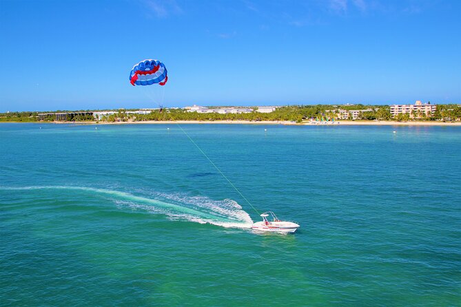 Key West Parasailing: Ideal For Cruise Ship & Downtown Guests - The flight above Key West Harbor