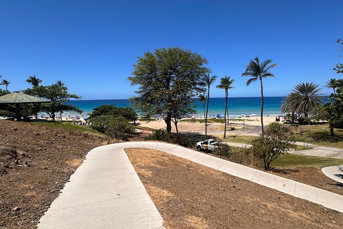 Kona Cruise Ship Excursion Hapuna Beach Day & NHS - Kiholo Bay is a ten-minute picture stop