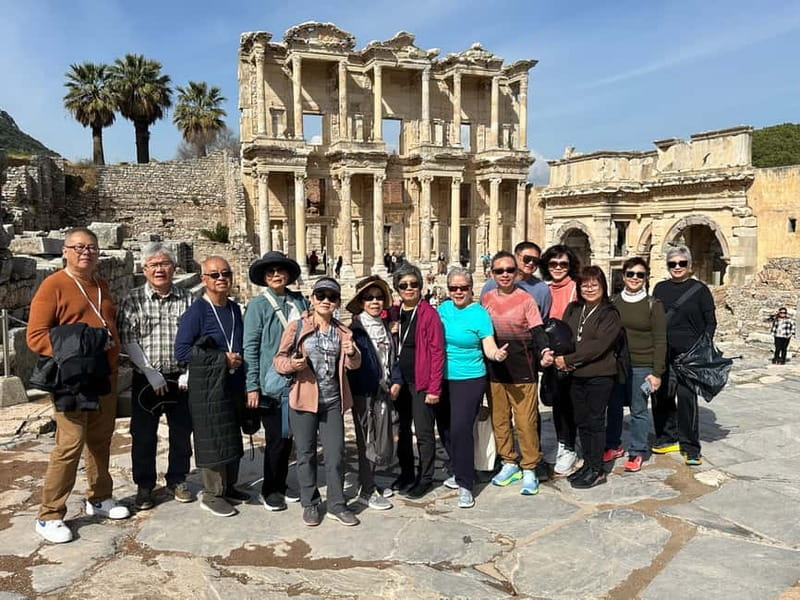 Kusadasi: Ephesus and Virgin Mary Tour for Cruise Guests - Walking Marble Street and the main ruins