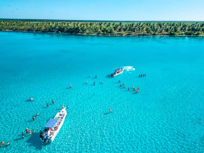 La Romana: Saona Crusoe VIP for cruise guests - From La Romana to Cotubanamá National Park