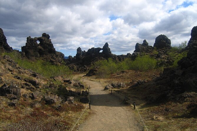 Lake Mývatn and Goðafoss Shared Shore Excursions - Grjótagjá Cave has a striking film connection