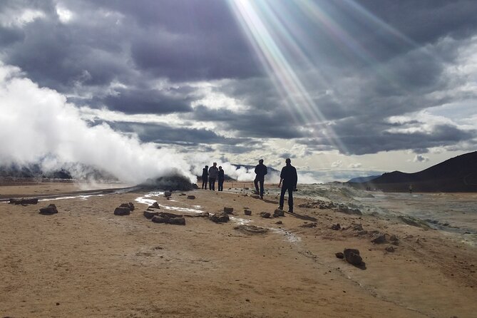 Lake Mývatn and Goðafoss Shared Shore Excursions - Skútustaðagígar shows volcanic shapes by the lake