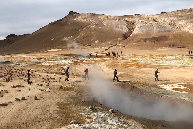 Lake Myvatn Day Tour and Godafoss Waterfall for Cruise Ships from Akureyri Port - Dimmuborgir’s dark lava formations