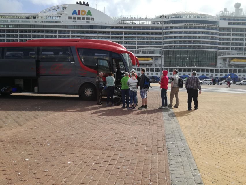 Lanzarote: César Manrique & Teguise Market from Cruise Port - The port meeting point needs extra care