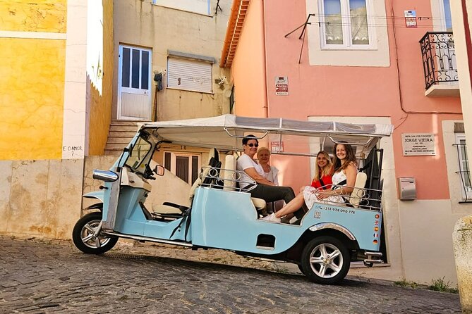 Lisbon Early Morning TukTuk Tour with hotel or cruise ship pickup - Alfama by tuk-tuk before the lanes fill