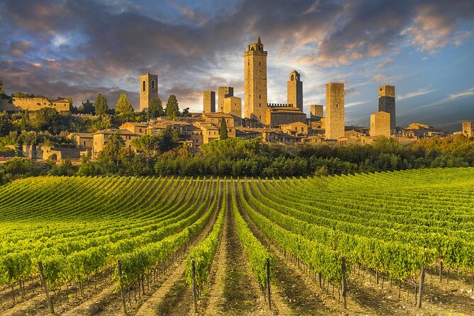 Livorno Shore Excursion: Private Day Trip to Siena and San Gimignano - Monteriggioni, a compact medieval stop